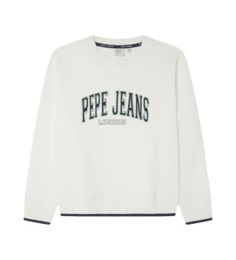 Pepe Jeans Bain Crew Sweatshirt vit