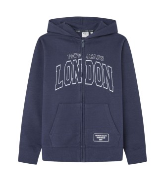 Pepe Jeans Sweatshirt Baley Zip navy