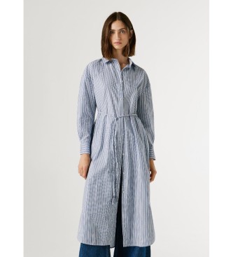 Pepe Jeans Obleka Bali modra