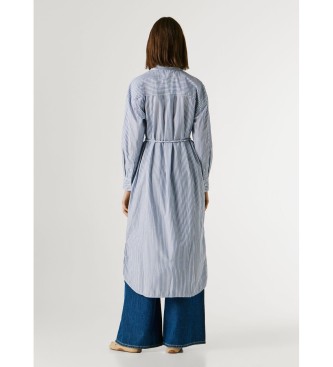 Pepe Jeans Obleka Bali modra