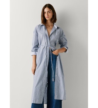 Pepe Jeans Obleka Bali modra