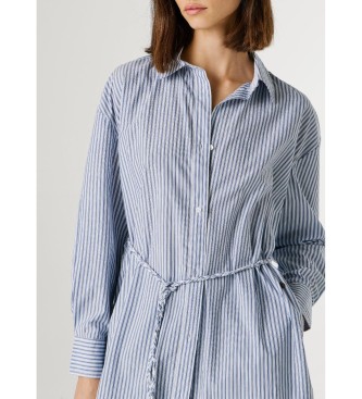 Pepe Jeans Obleka Bali modra