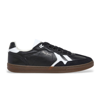 Pepe Jeans Ball Class leather shoes black