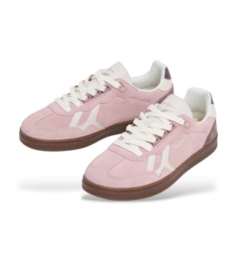 Pepe Jeans Ball Colors Leather Sneakers pink