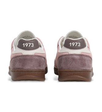 Pepe Jeans Ball Colors Leather Sneakers pink