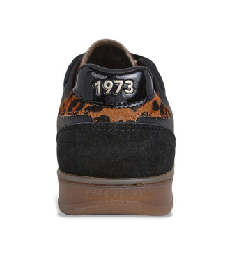 Pepe Jeans Sapatilhas de couro Ball Night preto