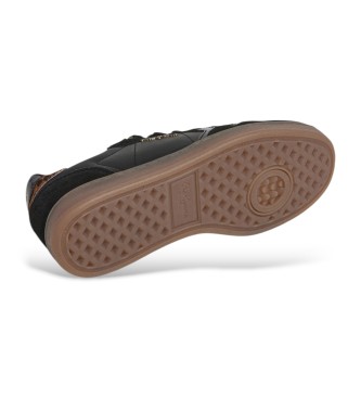 Pepe Jeans Sapatilhas de couro Ball Night preto