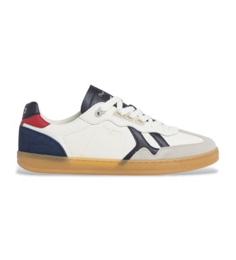 Pepe Jeans Ball Origin Leder Turnschuhe wei