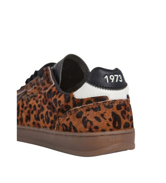 Pepe Jeans Sapatilhas Ball Print castanho