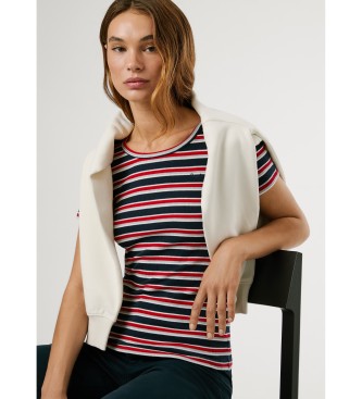 Pepe Jeans Camiseta Bambu marino, rojo
