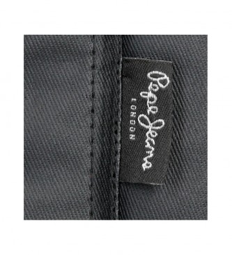 Pepe Jeans Cardiff medium shoulder bag black