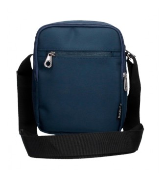 Pepe Jeans Pepe Jeans Ancor two compartment shoulder bag navy blue