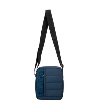 Pepe Jeans Pepe Jeans Ancor two compartment shoulder bag navy blue