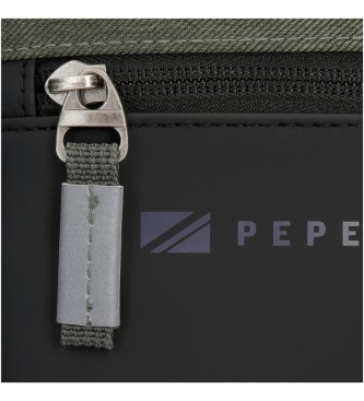 Pepe Jeans Jarvis Umhngetasche Zwei Fcher grn