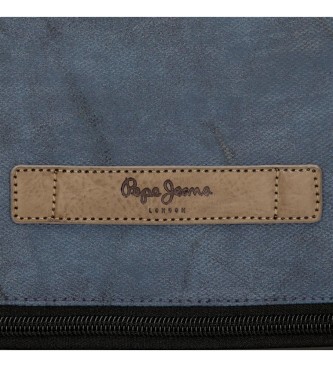 Pepe Jeans Ocean Shoulder Bag Two compartments black