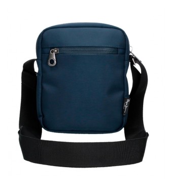 Pepe Jeans Pepe Jeans Ancor small shoulder bag two compartments navy blue