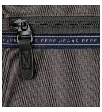 Pepe Jeans Borsa Peque a Pepe Jeans Iron a tracolla con tasca frontale -15X19,5X6cm-