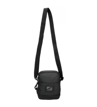 Pepe Jeans Small shoulder bag Straps double compartment black