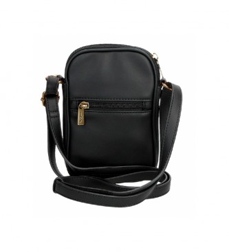Pepe Jeans Aurora mobile phone shoulder bag black -11x17,5x2,5cm