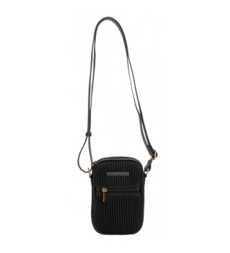 Pepe Jeans Aurora mobile phone shoulder bag black -11x17,5x2,5cm