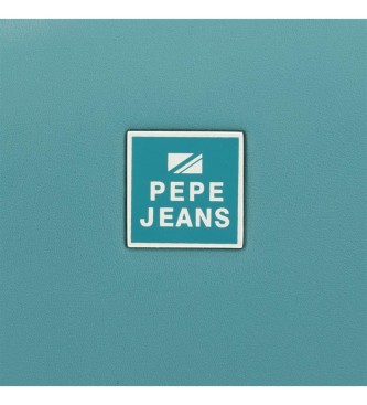 Pepe Jeans Torba na telefon komórkowy Bea niebieska -11x17,5x2,5cm