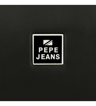Pepe Jeans Bea borsa tracolla porta cellulare nera -11x17,5x2,5cm-