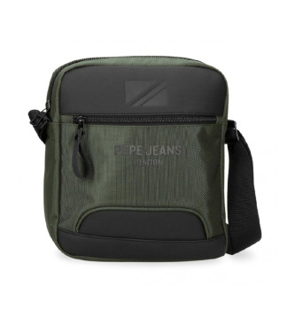 Pepe Jeans Borsa a tracolla per tablet Bromley verde