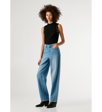 Pepe Jeans Jeans Barrel Addison azul