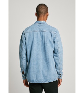 Pepe Jeans Camisa azul Bart