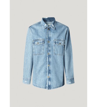 Pepe Jeans Camisa azul Bart