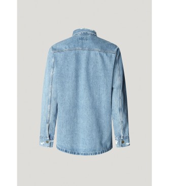 Pepe Jeans Camisa azul Bart