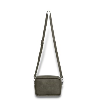 Pepe Jeans Bassy Code groene schoudertas
