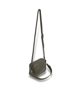 Pepe Jeans Bassy Code groene schoudertas