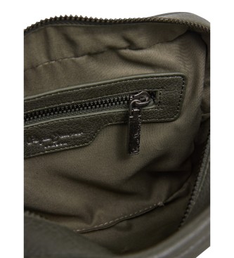 Pepe Jeans Bassy Code groene schoudertas