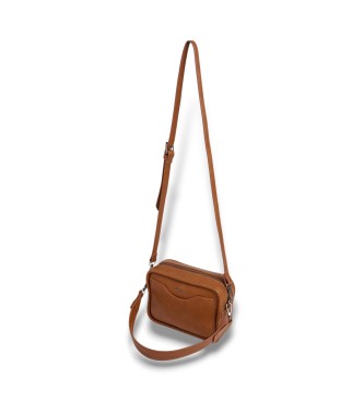 Pepe Jeans Bruine Bassy Code schoudertas