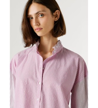 Pepe Jeans Begury roze overhemd