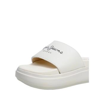 Pepe Jeans Bella Log Sandalen wit