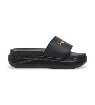 Pepe Jeans Bella Log Sandalen schwarz