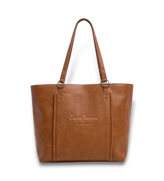 Pepe Jeans Bellamie brown handbag