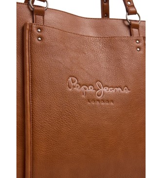 Pepe Jeans Bellamie brown handbag