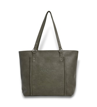 Pepe Jeans Bellamie green handbag
