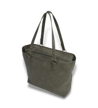 Pepe Jeans Bellamie green handbag