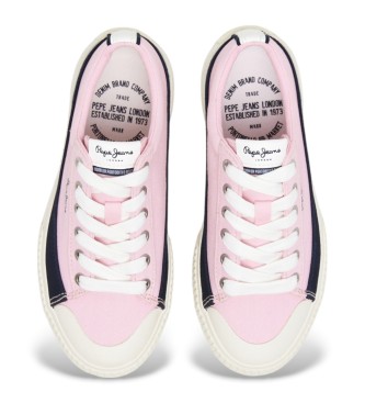 Pepe Jeans Sneakers rosa Ben Band G