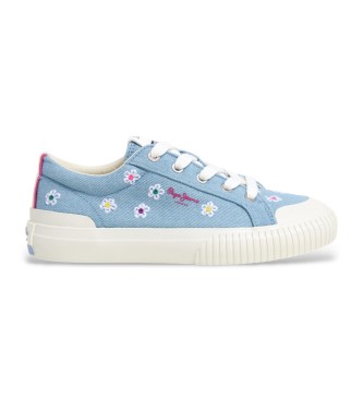 Pepe Jeans Ben Denim G Baskets bleu