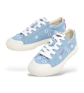 Pepe Jeans Ben Denim G Baskets bleu