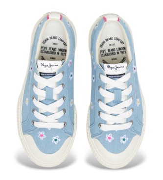 Pepe Jeans Ben Denim G Baskets bleu