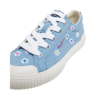 Pepe Jeans Ben Denim G Baskets bleu