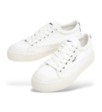 Pepe Jeans Sneakers bianche Ben Fresh