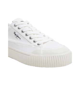 Pepe Jeans Sneakers bianche Ben Fresh