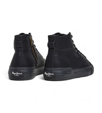 Pepe Jeans Scarpe da ginnastica nere Ben Moon 